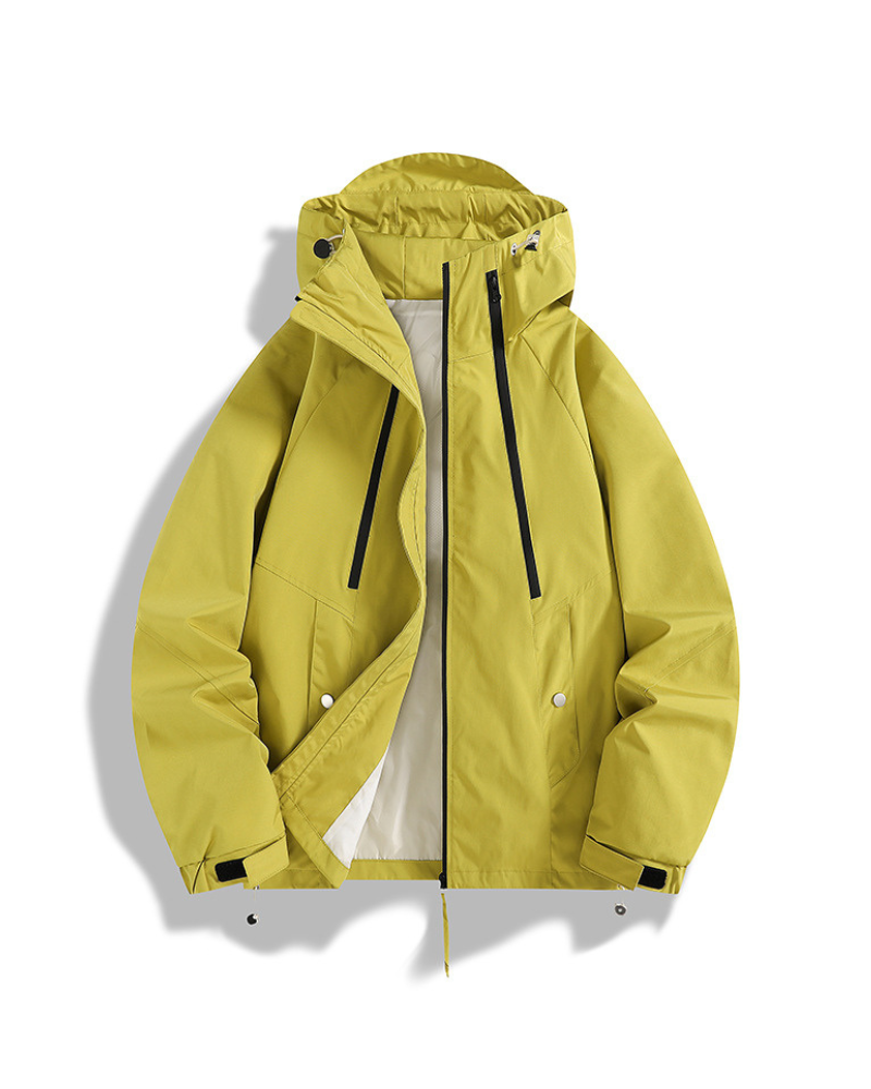Veste imperméable unisexe à capuche imperméable