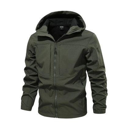 Veste d'extérieur pour homme Capuche Polaire Isolation