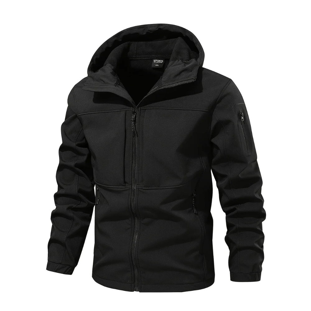 Veste d'extérieur pour homme Capuche Polaire Isolation