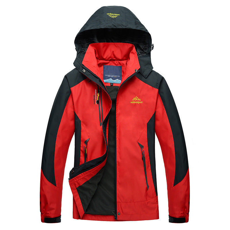 Veste imperméable pour femme avec capuche amovible