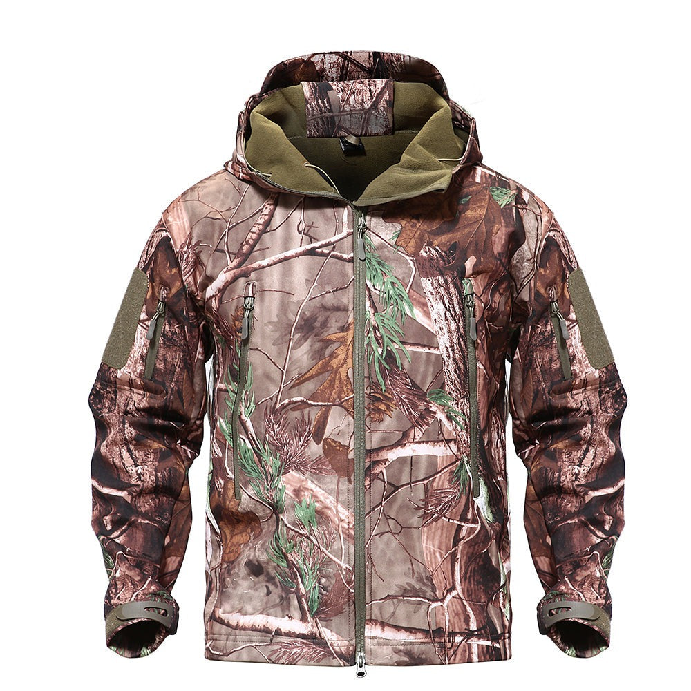 Veste coupe-vent tactique imperméable pour homme