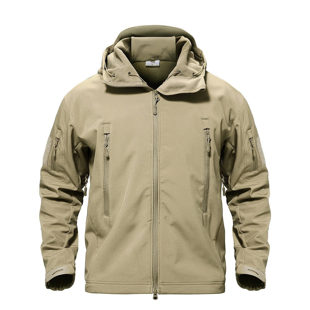 Veste coupe-vent tactique imperméable pour homme