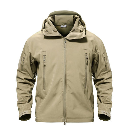 Veste coupe-vent tactique imperméable pour homme