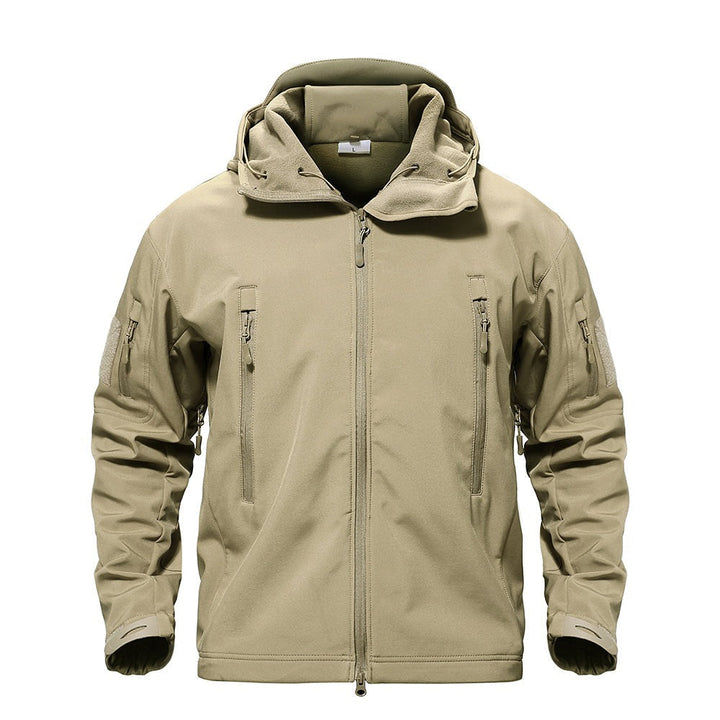 Veste coupe-vent tactique imperméable pour homme