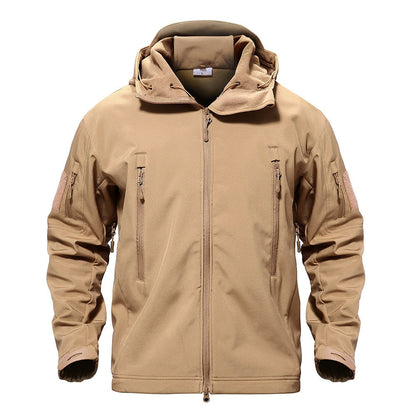 Veste coupe-vent tactique imperméable pour homme
