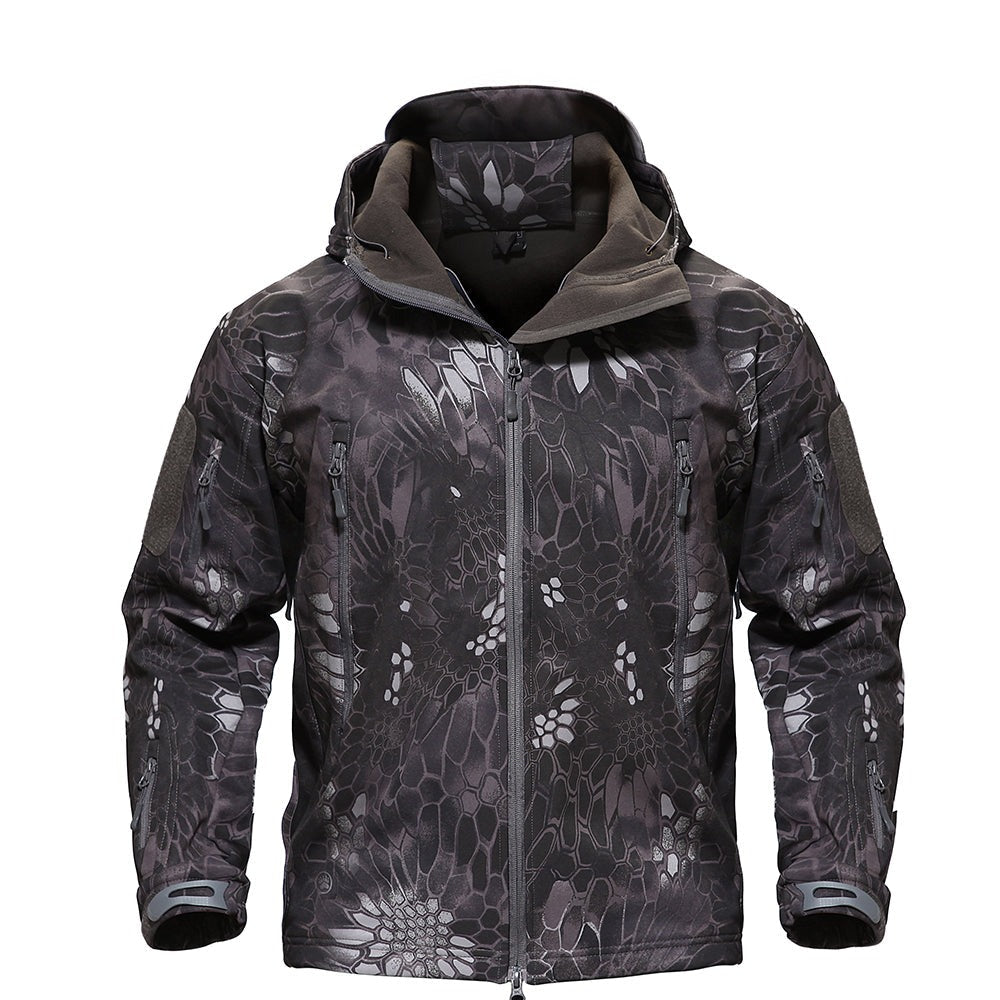 Veste coupe-vent tactique imperméable pour homme