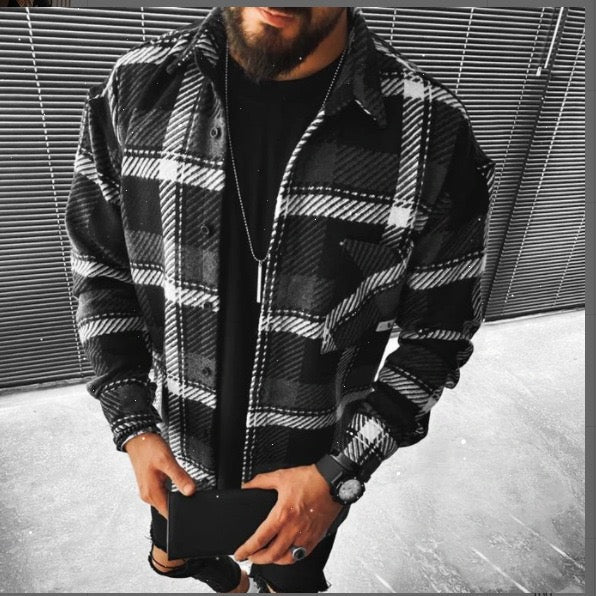 Surchemise homme avec poches poitrine