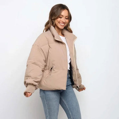 Winterjacke Damen Übergröße Puffer Style - IdealeKleiden