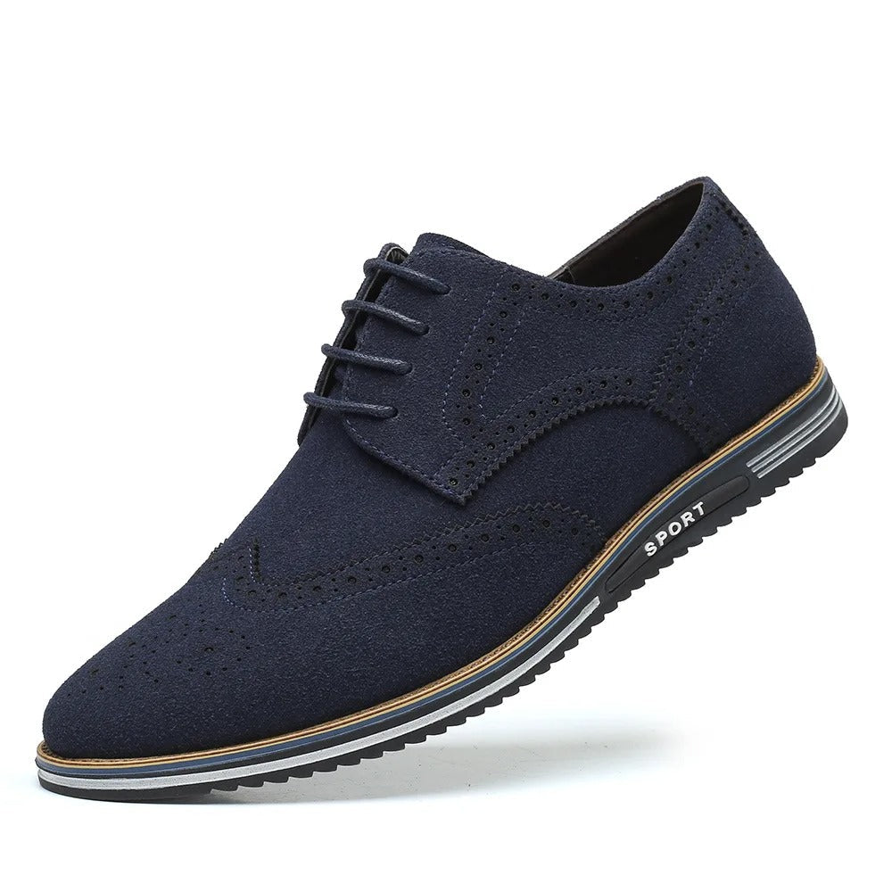Derbies en daim élégants pour hommes