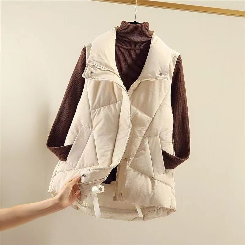 Doudoune sans manches pour femme chaude d'hiver