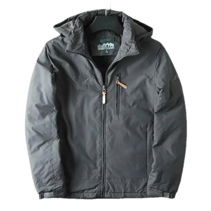Veste d'hiver pour homme Polaire Isolée Capuche