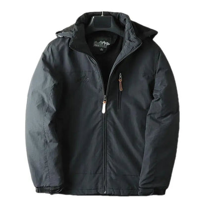 Veste d'hiver pour homme Polaire Isolée Capuche
