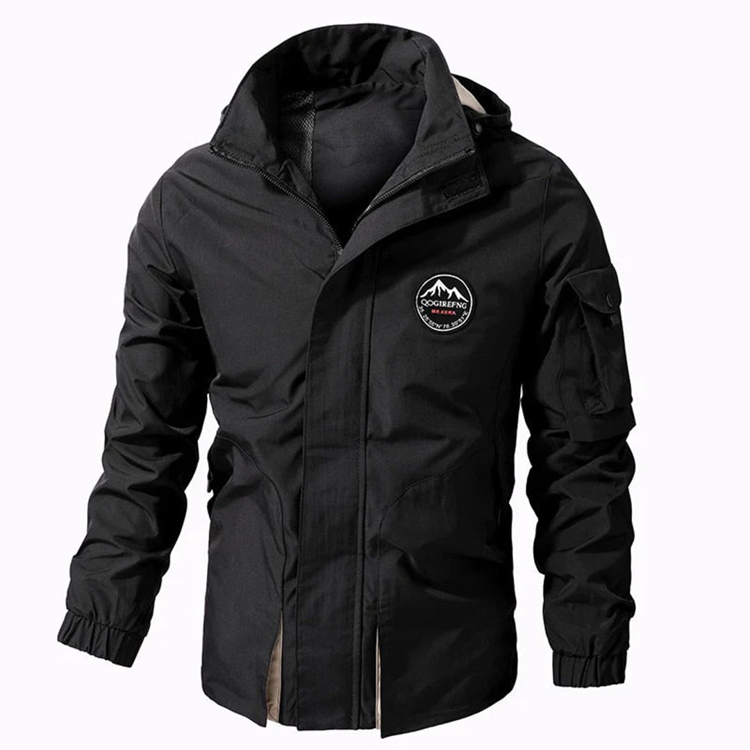 Parka d'extérieur pour homme, imperméable et coupe-vent
