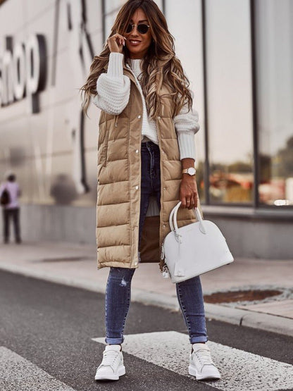 Gilet élégant pour femme matelassé
