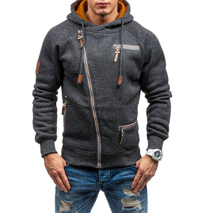 Gilet homme à capuche moderne et sportif