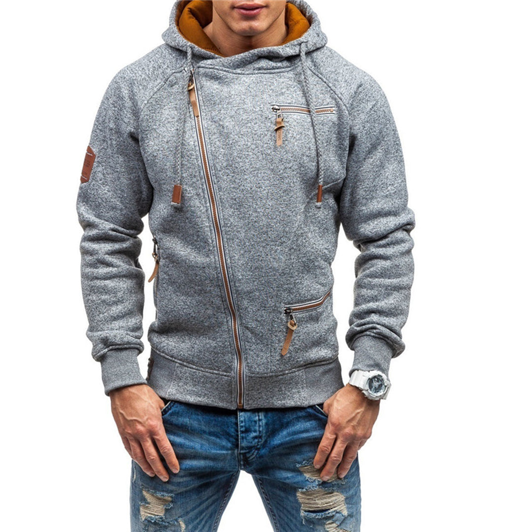 Gilet homme à capuche moderne et sportif