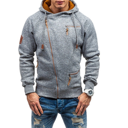 Gilet homme à capuche moderne et sportif