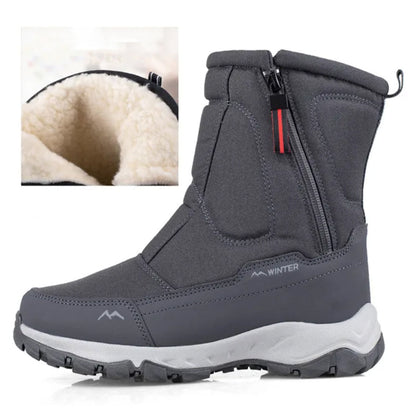 Bottes d'hiver Chaudes Imperméables Antidérapantes