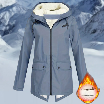 Veste de pluie imperméable avec cordon de serrage