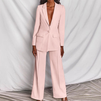 Ensemble élégant tailleur-pantalon femme