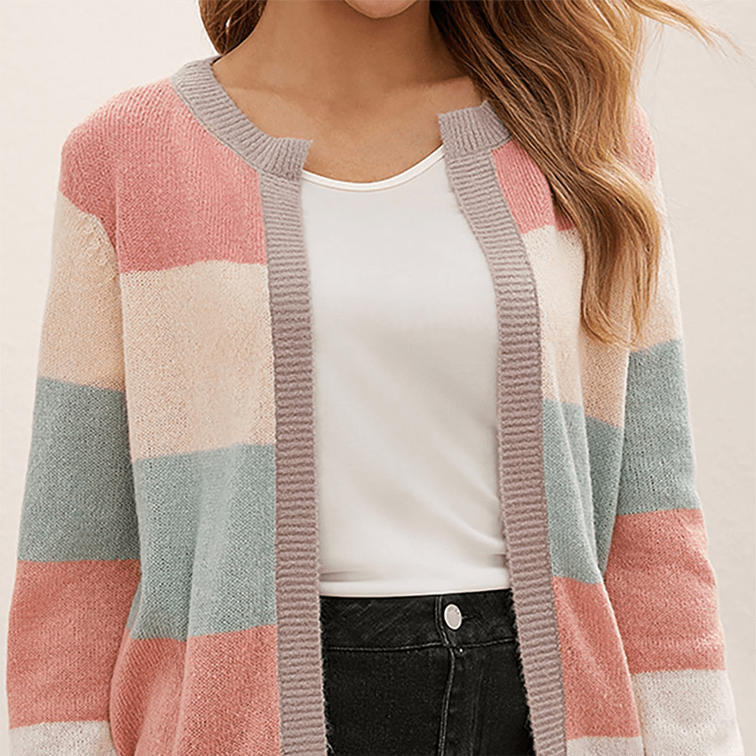 Cardigan d'hiver femme moderne confortable