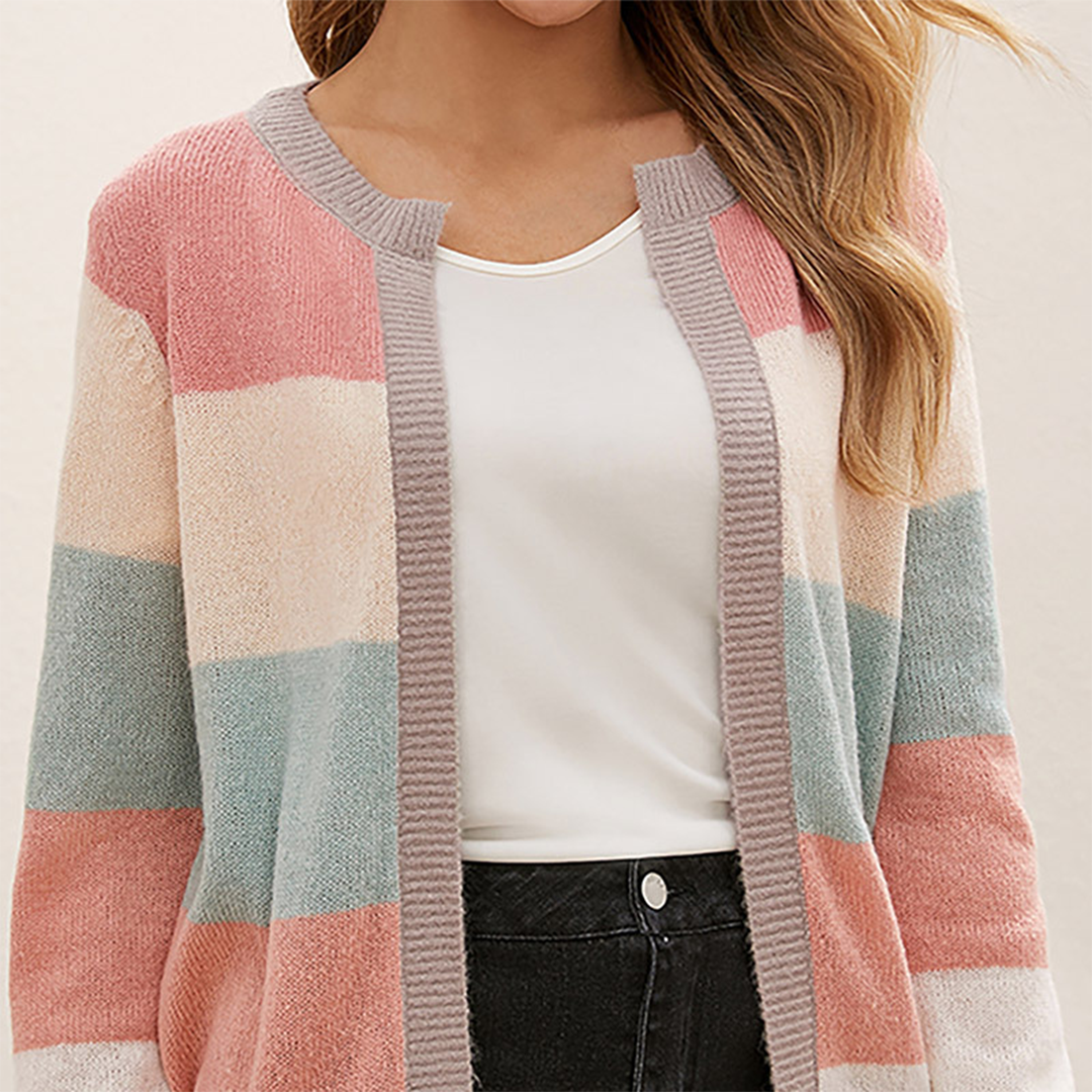 Cardigan Confortable Femme Décontracté