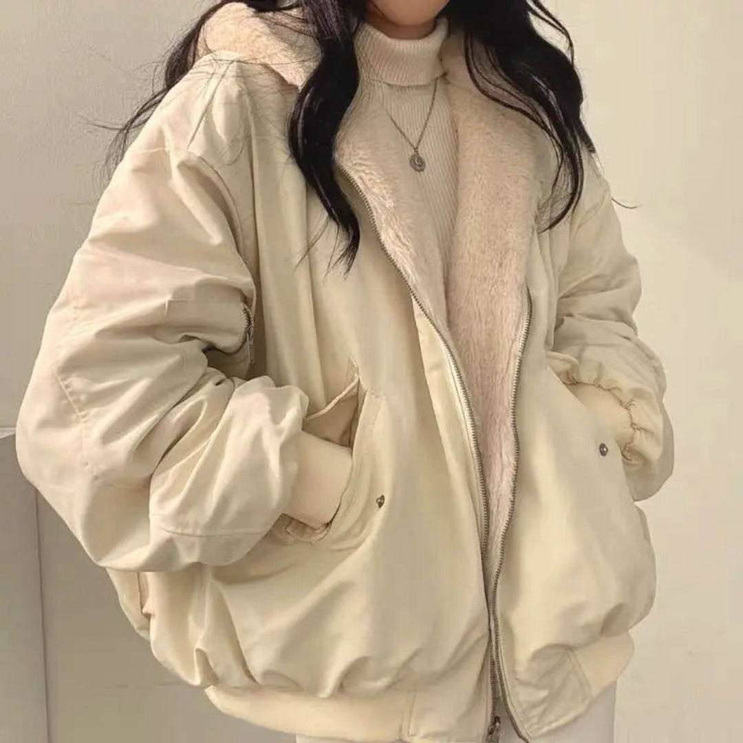 Veste d'hiver femme chaude et légère