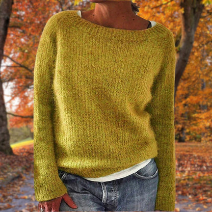 Eleganter Wollpullover Damen Modisch - IdealeKleiden