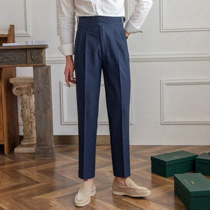 Pantalon de costume pour hommes, élégant et de haute qualité