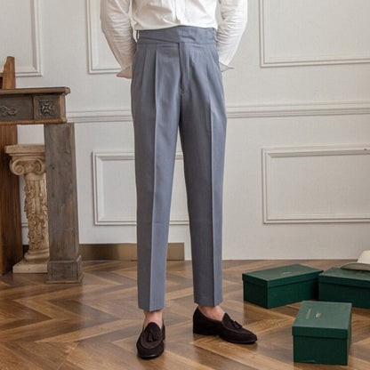 Pantalon de costume pour hommes, élégant et de haute qualité
