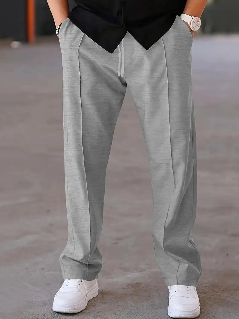 Pantalon plissé homme Coupe ample confortable