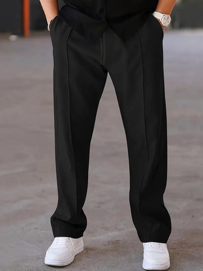 Pantalon plissé homme Coupe ample confortable