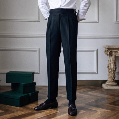 Pantalon plissé élégant pour homme Design moderne