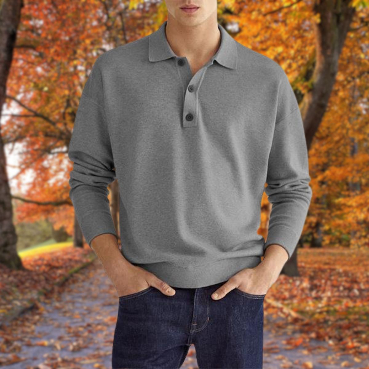Polo-pull homme classique et moderne