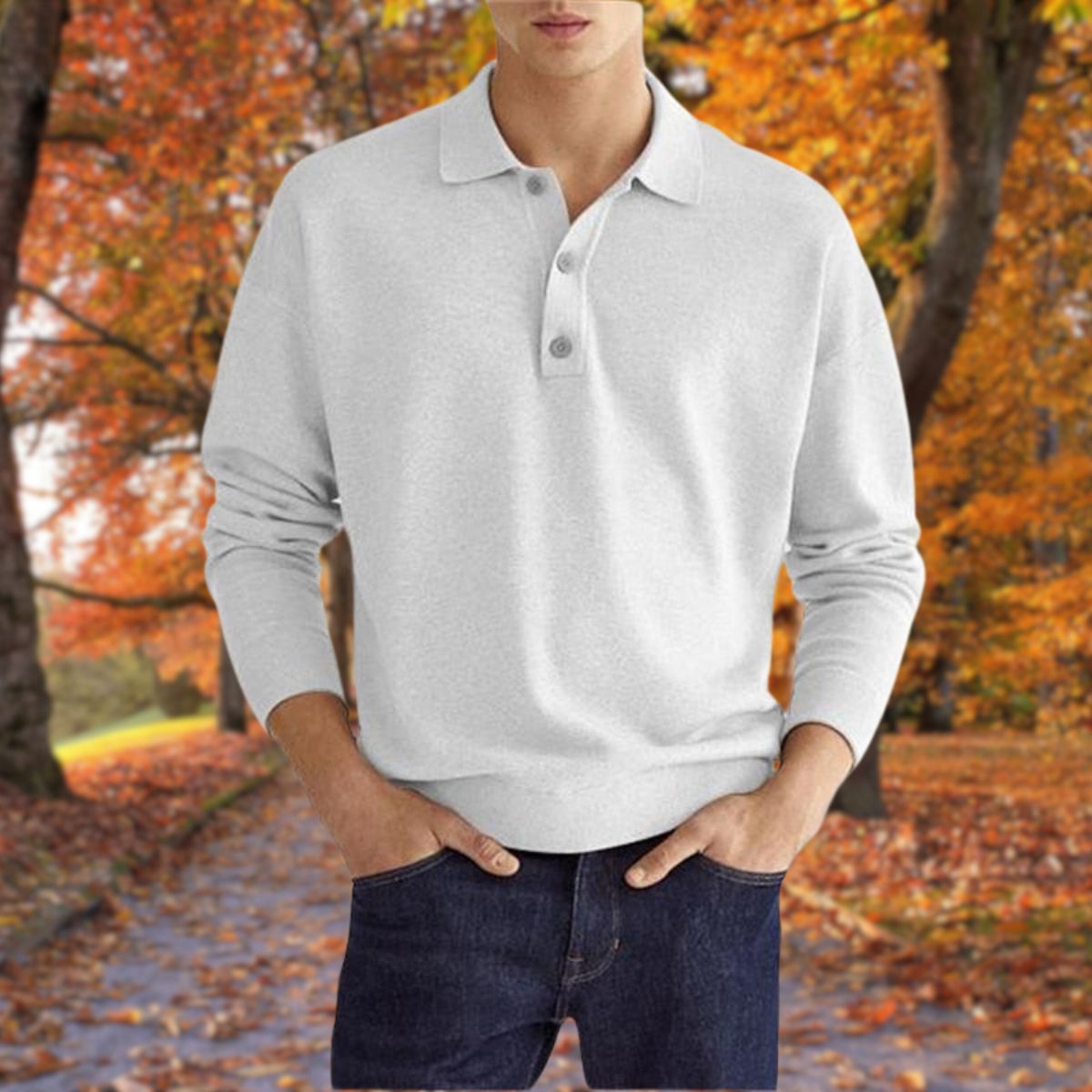 Polo-pull homme classique et moderne