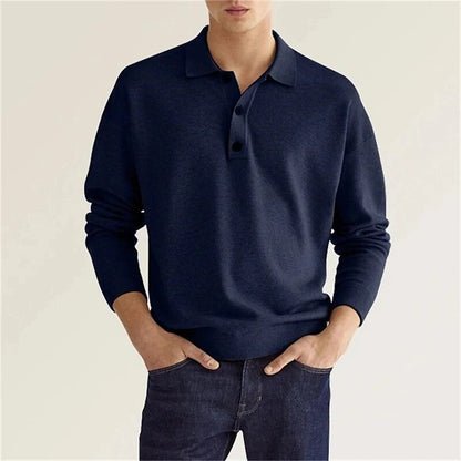Polo Homme Manches Longues Classique