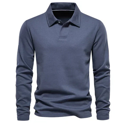 Polo manches longues homme Confortable