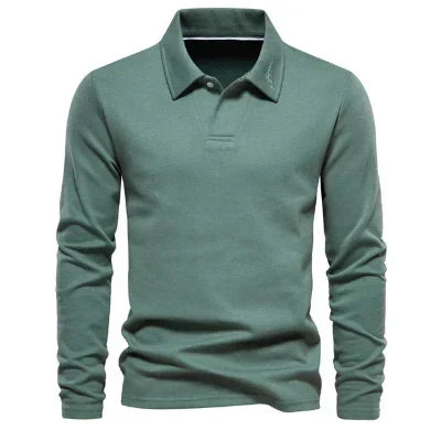 Polo manches longues homme Confortable