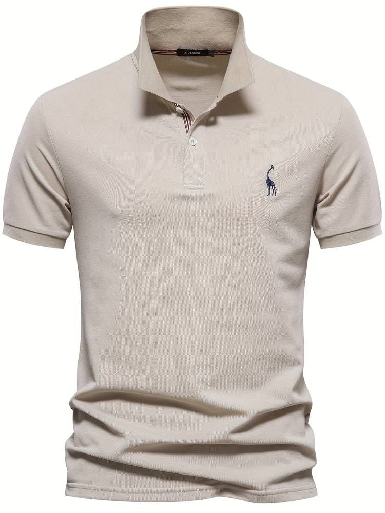 Polo homme manches courtes coupe classique