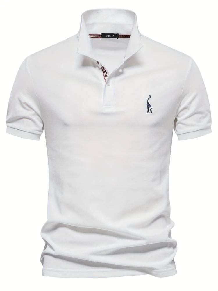 Polo homme manches courtes coupe classique