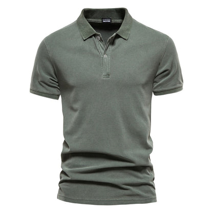 Herren Polo-Shirt Kurzarm Elegante Optik - IdealeKleiden