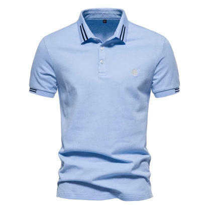 Polo pour homme coupe slim classique