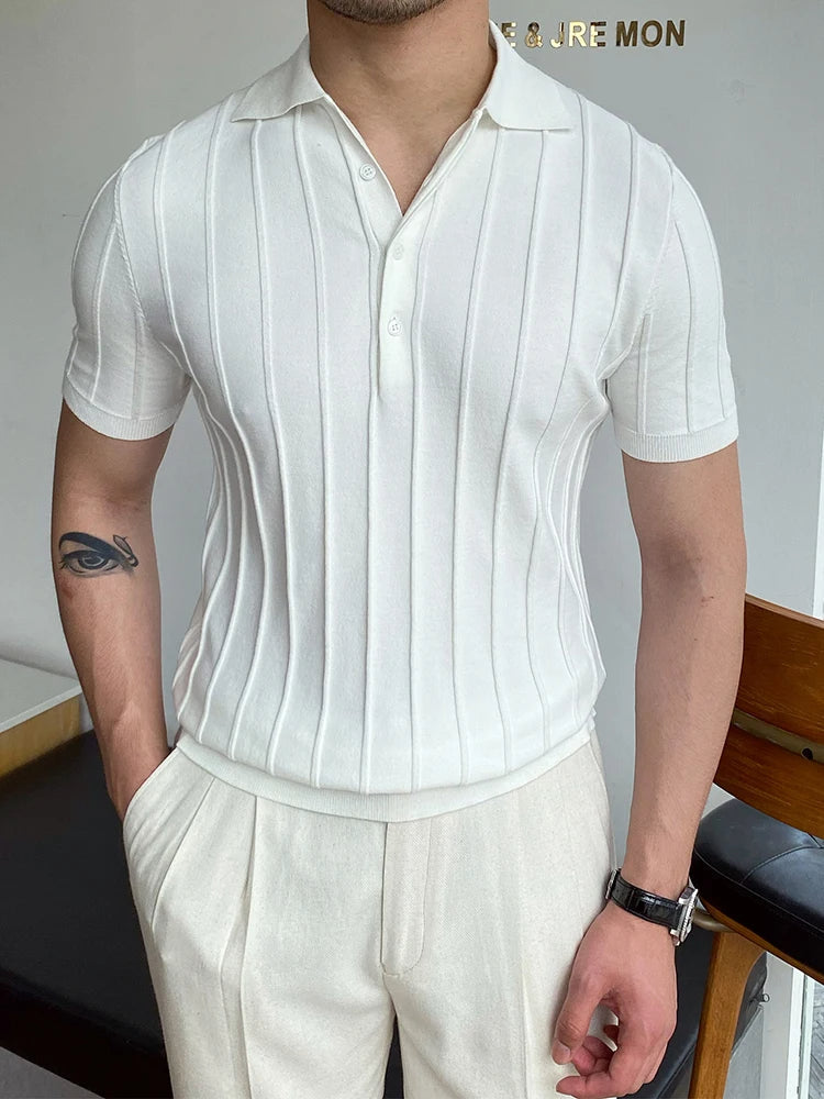 Polo à manches courtes pour homme