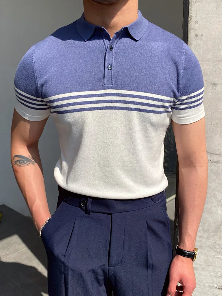 Polo à manches courtes pour homme