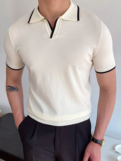 Polo à manches courtes pour homme