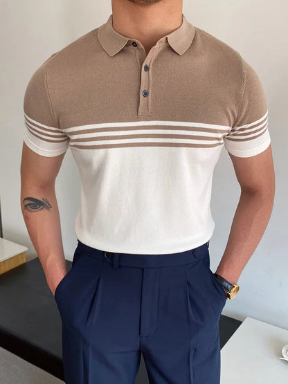 Polo à manches courtes pour homme
