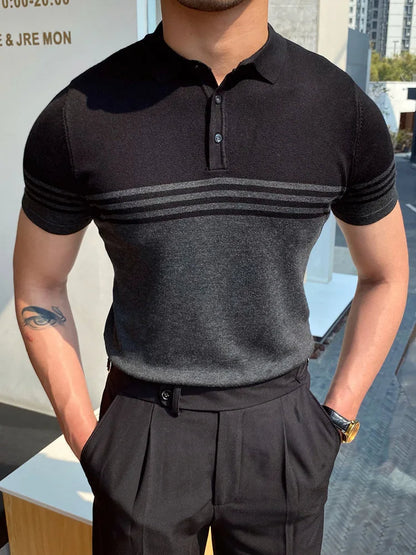 Polo à manches courtes pour homme