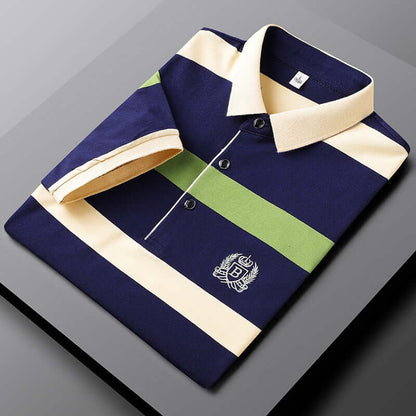 Polo homme rayé
