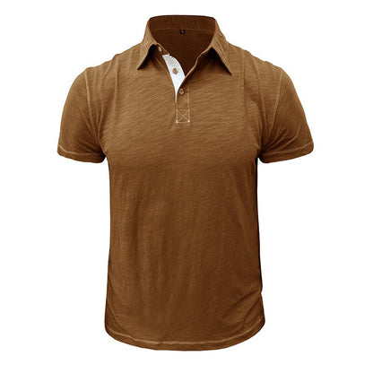 Polo homme manches courtes moderne