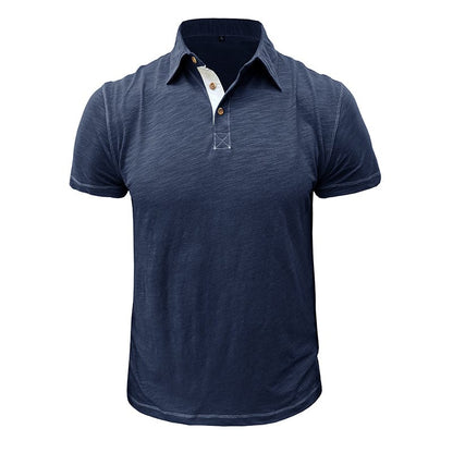 Polo homme manches courtes moderne